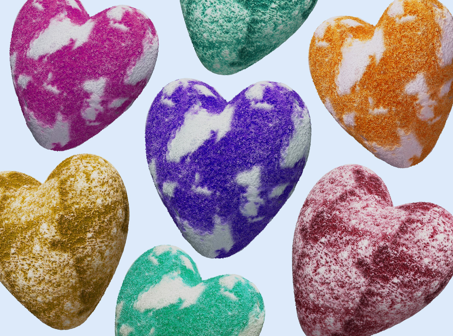 Heart Bath Fizzy