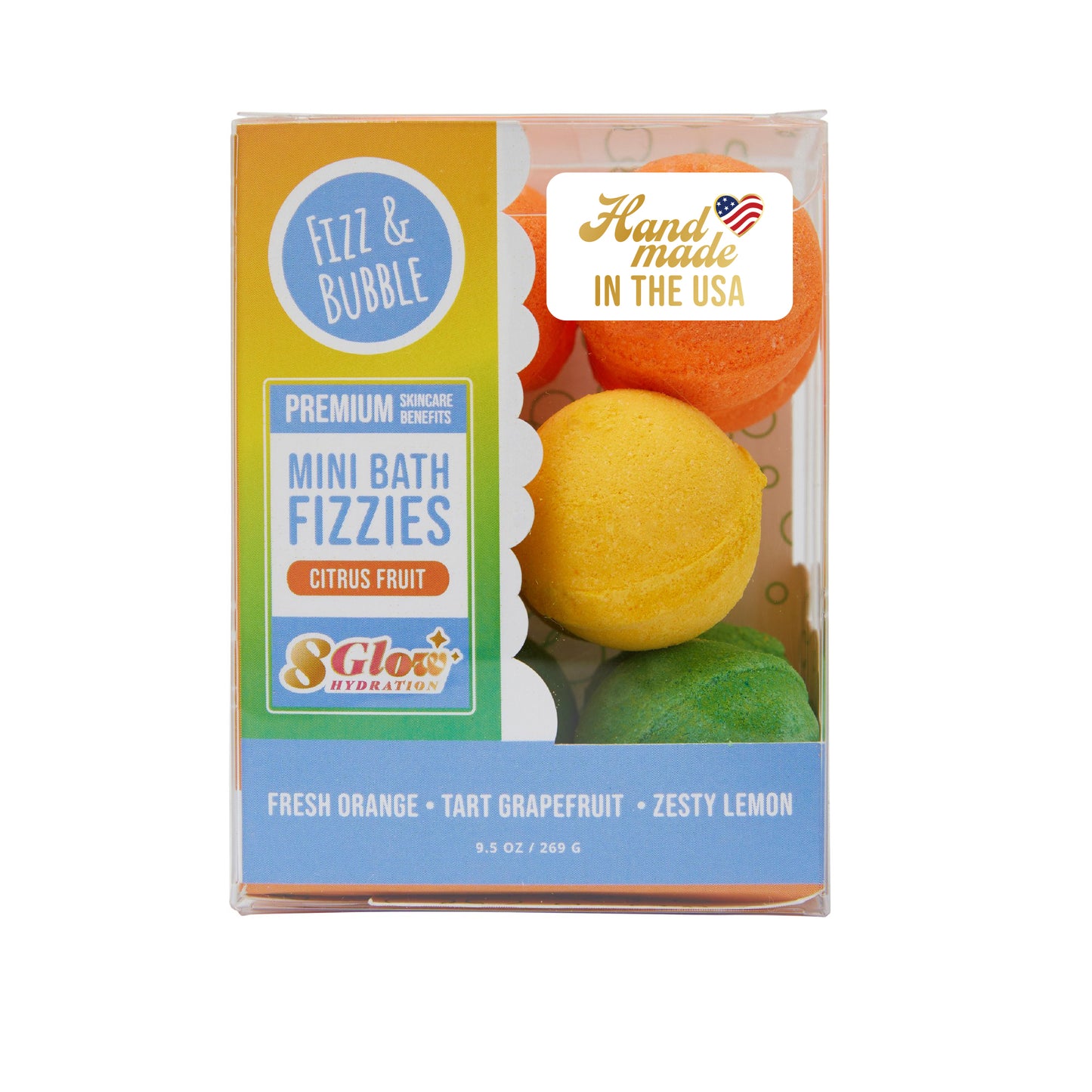 Citrus Fruit Mini Bath Fizzies