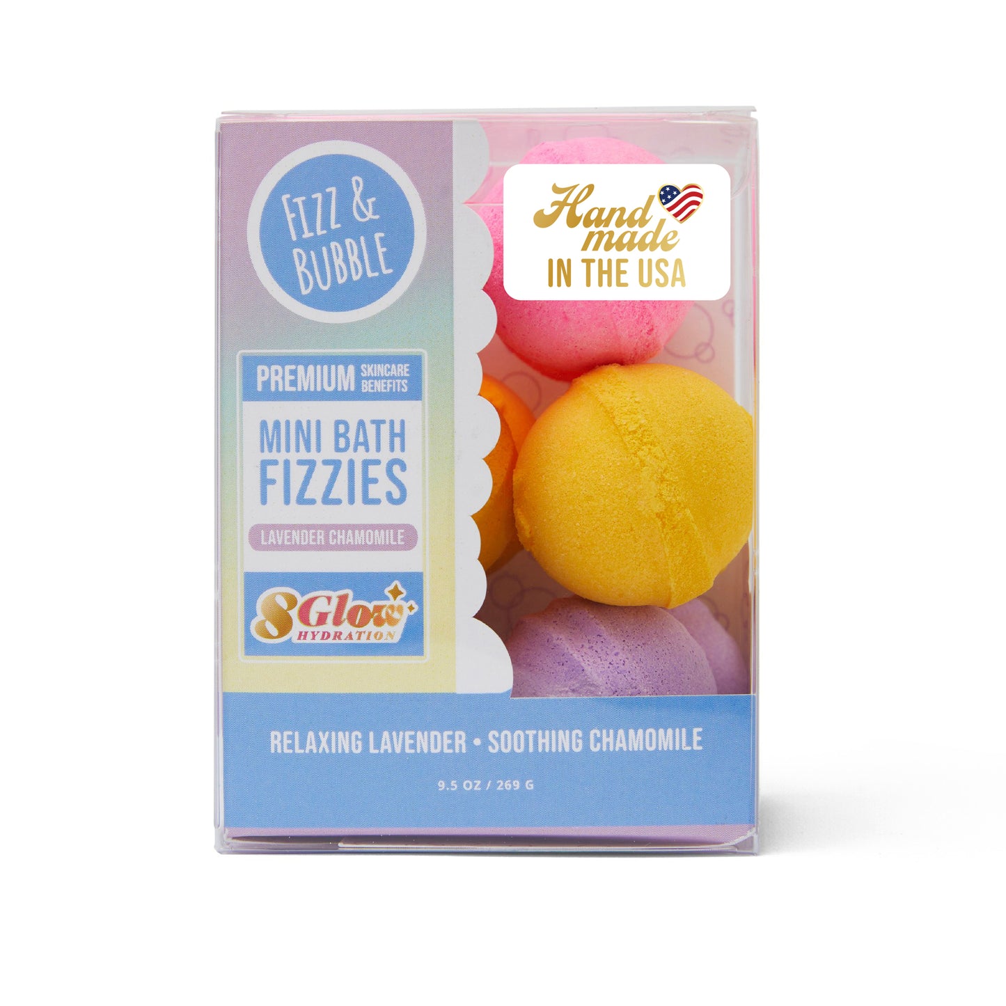 Lavender Chamomile Mini Bath Fizzes