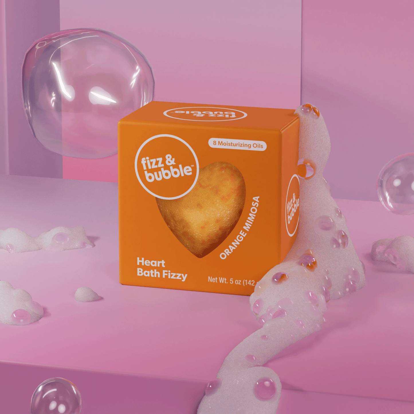 Heart Bath Fizzy