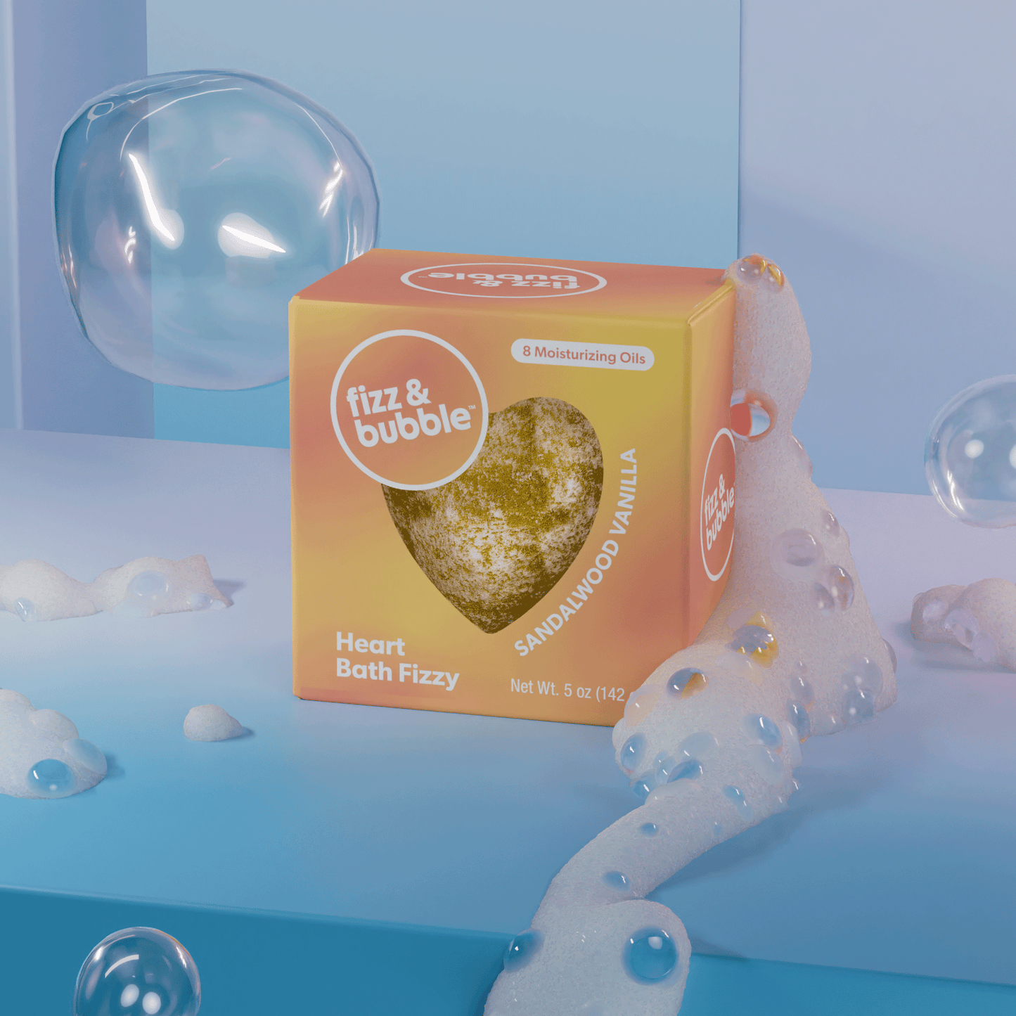 Heart Bath Fizzy