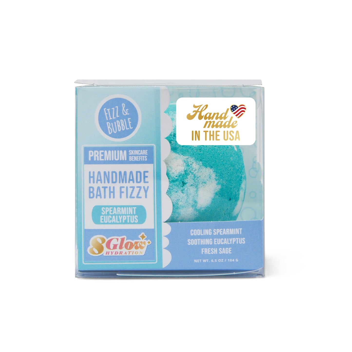 Spearmint Eucalyptus Bath Bomb