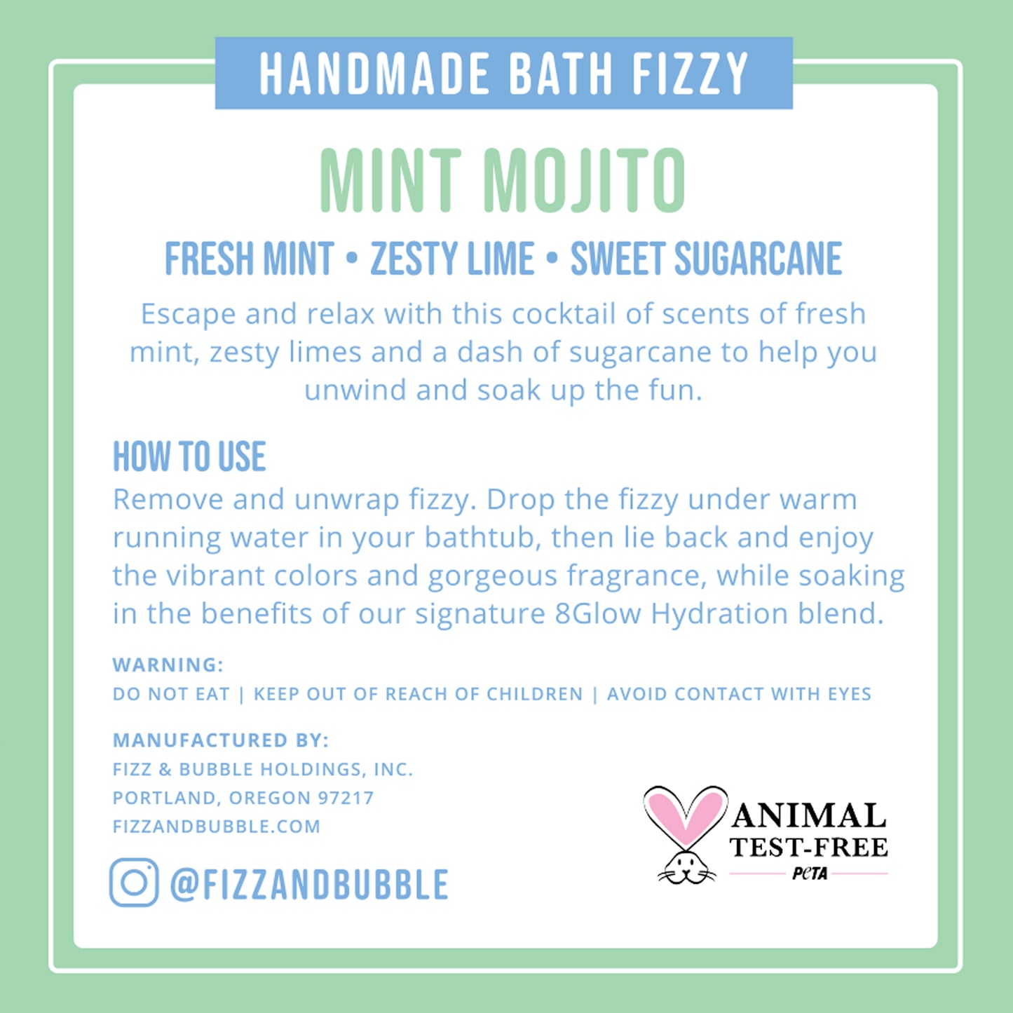 Mint Mojito Bath Bomb