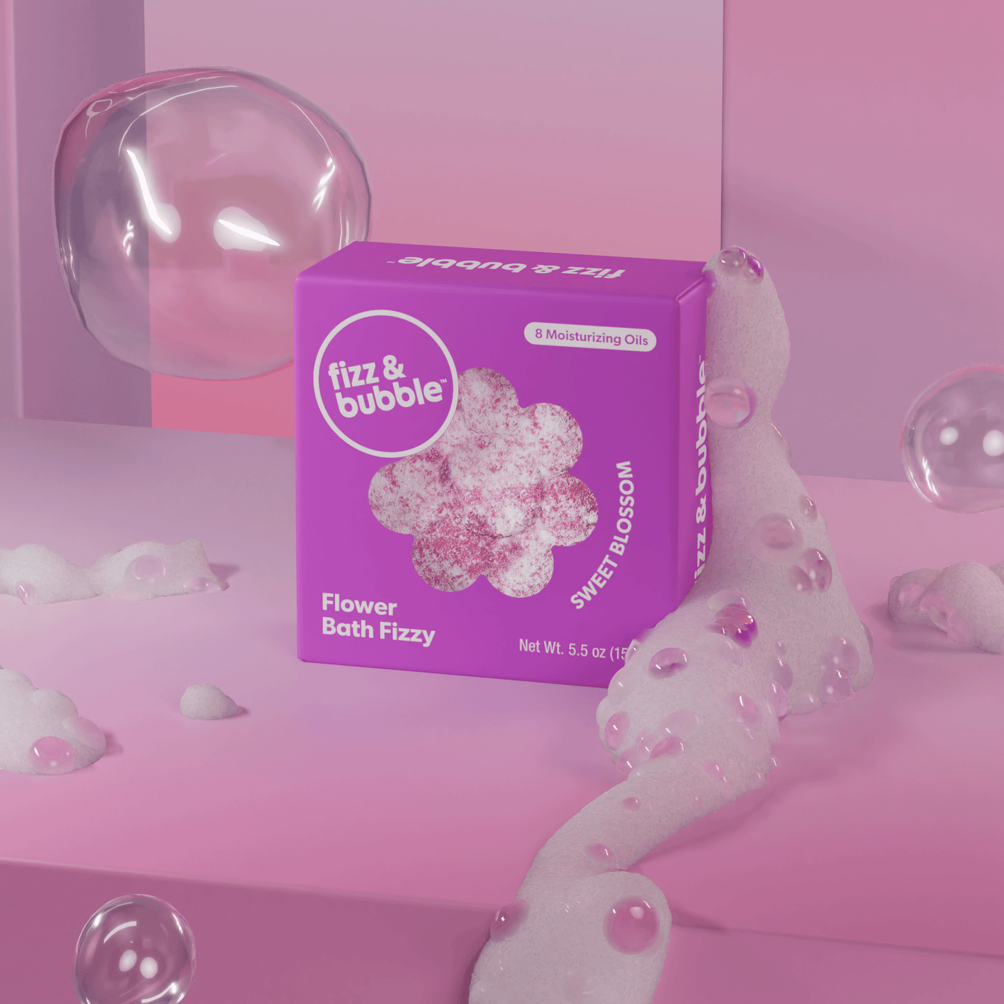 Flower Bath Fizzy